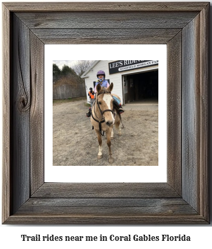 trail rides near me in Coral Gables, Florida